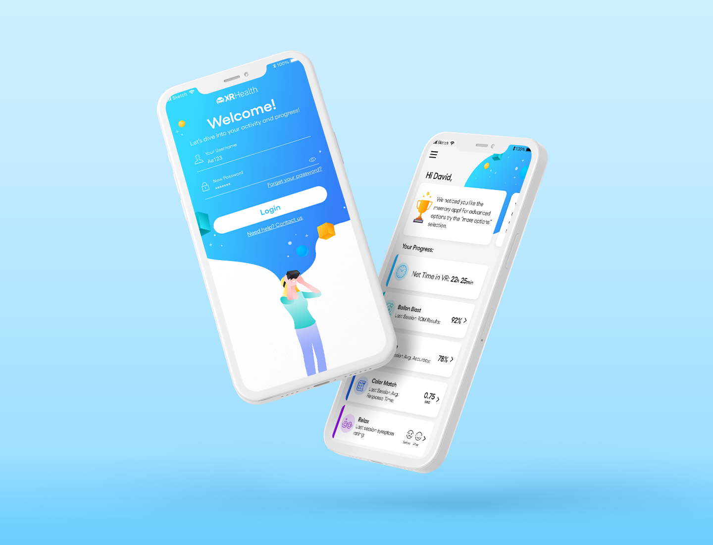 XRHealth Mobile app